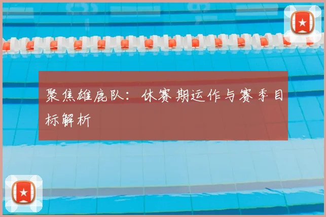 聚焦雄鹿队：休赛期运作与赛季目标解析